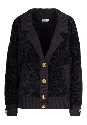 Elisabetta Franchi textured cardigan - Black