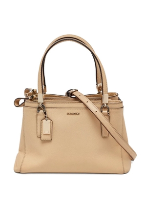 Coach Vintage mini Christie leather handbag - Neutrals