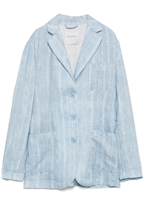 ERMANNO FIRENZE striped blazer - Blue