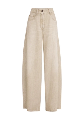 Brunello Cucinelli five-pocket jeans - Neutrals