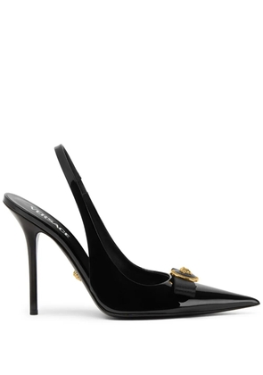 Versace Gianni 120mm leather pumps - Black