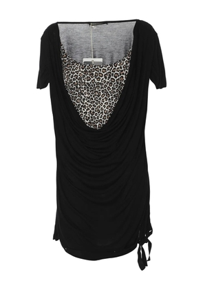 Marina Rinaldi leopard-print T-shirt - Black