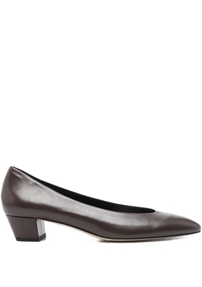 Aeyde 35mm Helia pumps - Brown