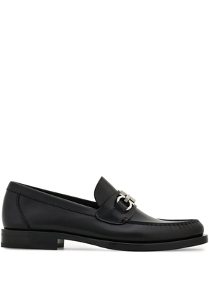 Ferragamo Gancini loafers - Black