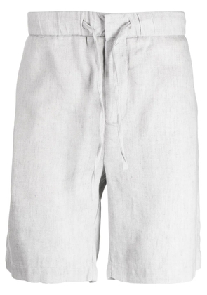 Frescobol Carioca Felipe linen-cotton shorts - Grey
