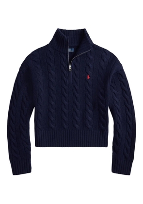 Polo Ralph Lauren cable-knit jumper - Blue