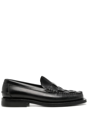 Hereu Nombela leather loafers - Black