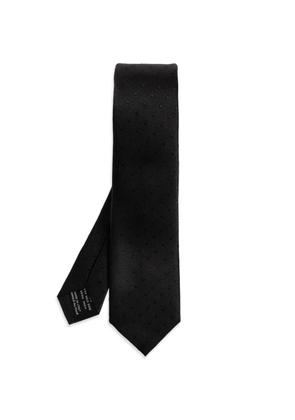 TOM FORD polka-for silk tie - Black