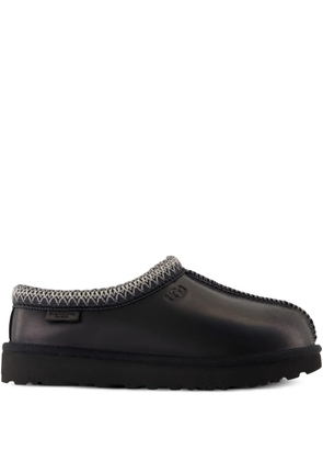 UGG Tasman leather-stitched mules - Black