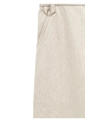 Jacquemus The Carré de-Nîmes denim cargo pants - Neutrals