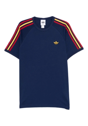 adidas 3-stripes-logo T-shirt - Blue
