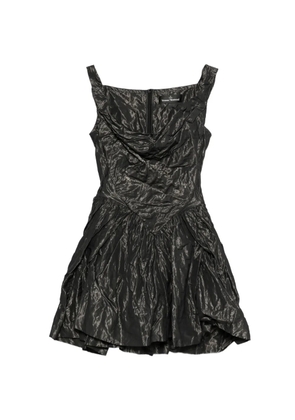 Vivienne Westwood draped pleated dress - Black