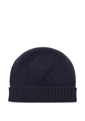 Malo ribbed-knit beanie - Blue