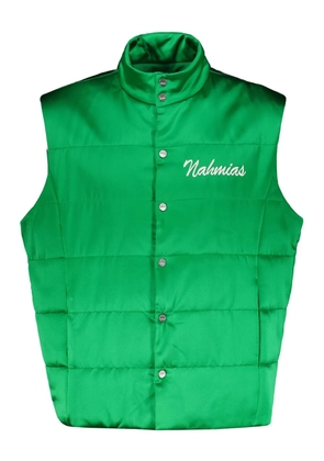 Nahmias padded gilet - Green