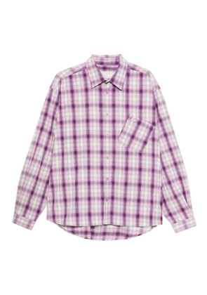 ERL checkered shirt - Purple