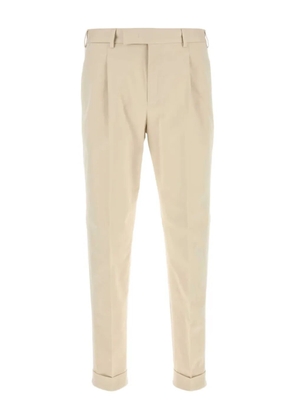 PT Torino pleat-detail trousers - Neutrals