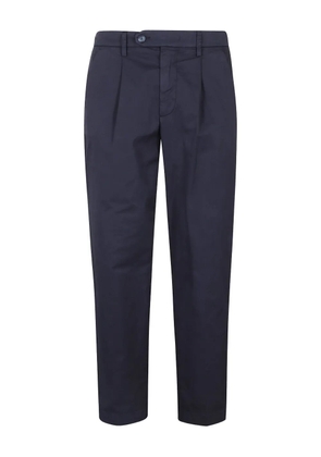 Re-Hash pleat-detailing trousers - Blue