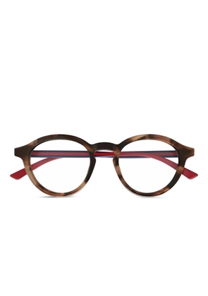 Gucci Eyewear round-frame glasses - Brown