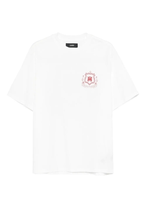 AMIRI crest-embellished T-shirt - White
