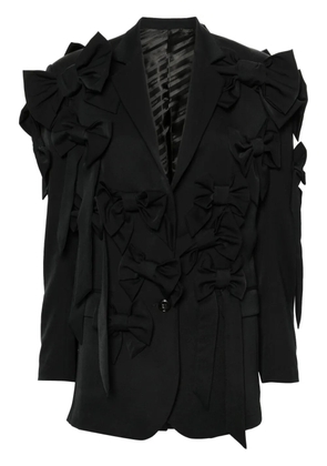 Viktor & Rolf Bow Bouquet blazer - Black