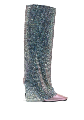 Benedetta Bruzziches Christine 90mm boots - Blue