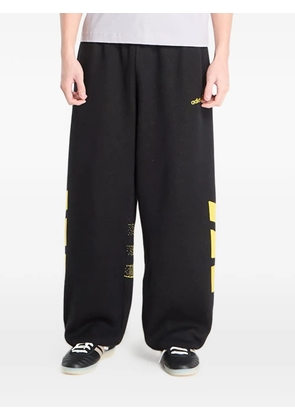 adidas Santiago logo-embroidered trousers - Black