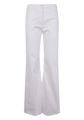 Seventy flared trousers - White
