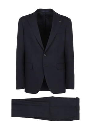 Tagliatore wool single-breasted suit - Blue