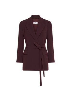 Marella belted blazer - Red