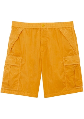 Burberry elasticated-waist cargo shorts - Yellow