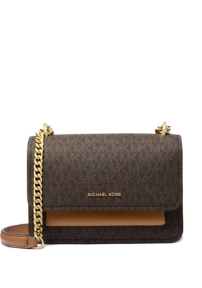 Michael Kors chain claire cross body bag - Brown