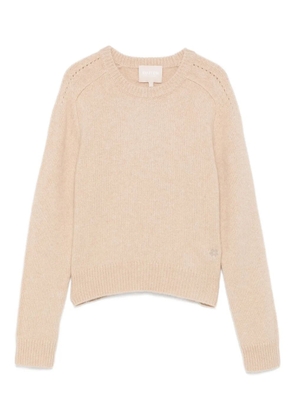 kujten cashmere crew-neck sweater - Neutrals