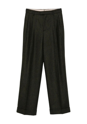 Berwich pleated-details trousers - Green
