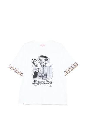 Charles Jeffrey Loverboy x Abbey Read printed T-shirt - White
