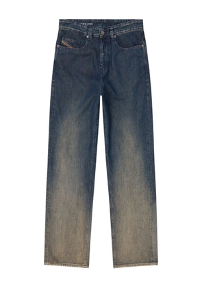 Diesel ombré-effect loose-leg jeans - Blue