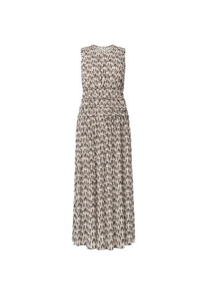 Ulla Johnson Kamaria smocked sleeveless dress - Neutrals