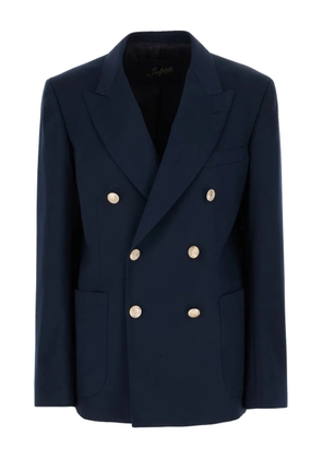 Seafarer double-breasted gold-button jacket - Blue