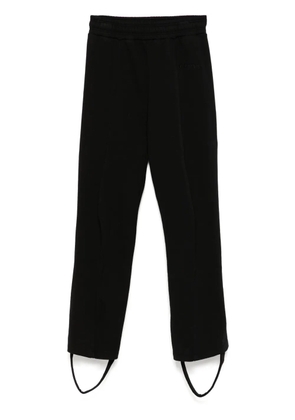 VETEMENTS straight-leg trousers - Black