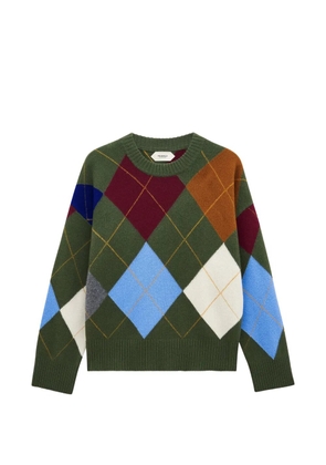 Pringle of Scotland argyle crew-neck sweater - Green
