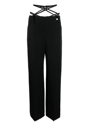 Dion Lee V-Wire straight-leg trousers - Black