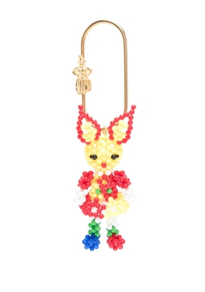 Chopova Lowena Bunny keychain - Gold