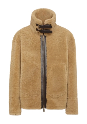 DSQUARED2 shearling jacket - Neutrals