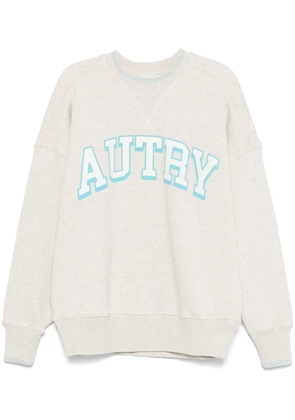 Autry logo-stamp sweatshirt - Grey