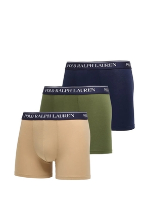 Polo Ralph Lauren logo-waistband boxers (set of three) - Neutrals