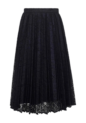 Max Mara Leandro pleated midi skirt - Blue