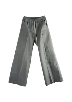 Rick Owens drawstring-fastening cargo pants - Green