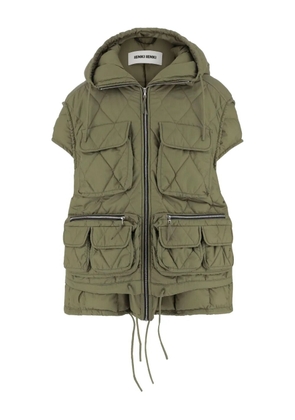 Ienki Ienki Ember quilted sleeveless vest - Green