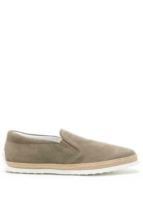 Tod's panelled slip-on sneakers - Neutrals