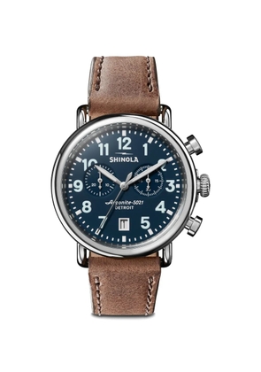 Shinola Runwell Chronograph 41mm watch - Blue