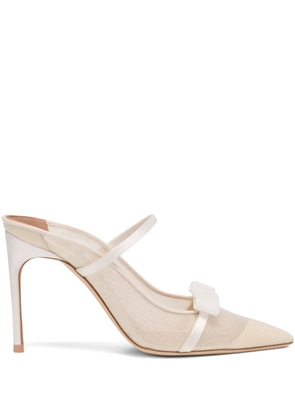 Malone Souliers 90mm Aurora heeled mules - Neutrals